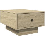 Maison Chic Klubska mizica - kavna mizica - Nizka mizica sonoma hrast 60x45x31 cm inženirski les, (21753373) | Shoptok.si