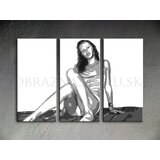  Ročno izdelana slika POP Art Kate Moss 3-delna (POP ART slike) | Shoptok.si