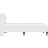  Okvir za krevet Bijela 90 x 190 cm Umjetna koža - Bijela 90 x 190 cm | shoptok.hr