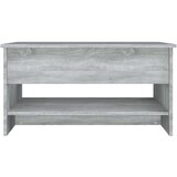  Klubska mizica siva sonoma 80x50x40 cm inženirski les, (20714188) | Shoptok.si
