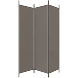 Sobna Paravan 3-delni antracit 150x200 cm blago, (20594972) | Shoptok.si