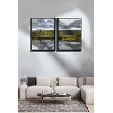 Wallity Uramljena slika Ersy2Limodel17, 33x48 cm, 2 dijela | Eponuda.ba