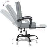 Uredski naslonjač od tkanine svjetlosivi | shoptok.hr