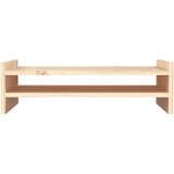  Stojalo za zaslon 50x27x15 cm trdna borovina, (20768669) | Shoptok.si