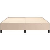  Kreveta s oprugama boja cappuccina 160x200cm umjetna koža | shoptok.hr