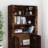  Visoka omara dimljen hrast inženirski les, (20653447) | Shoptok.si