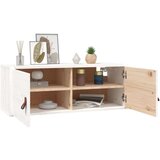  Zidni ormarići 2 kom bijeli 80 x 30 x 30 cm od masivne borovine | shoptok.hr