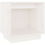  Nočna omarica 2 kosa bela 40x30x40 cm trdna borovina, (20732321) | Shoptok.si
