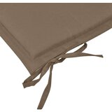  Jastuk za vrtnu klupu smeđesivi 180 x 50 x 3 cm tkanina Oxford | shoptok.hr