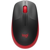 Logitech M190 Full-Size Wireless crveni miš | ePonuda.com