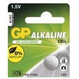 Gp Alkalna gumbna baterija LR44 A76F 1.5V kos Cene