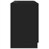 Ormarić za umivaonik crni 78 x 37 x 59 cm od konstruiranog drva | shoptok.hr