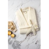 Foutastic Kremno bel kopalni plašč iz muslina velikosti L/XL Kimono – | Shoptok.si