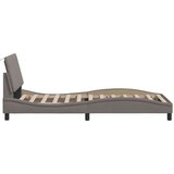  Okvir za krevet bez madraca smeđesivi 90x200cm od tkanine | shoptok.hr