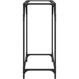  Stolić s prozirnom staklenom površinom 60x35x81 cm čelik | shoptok.hr