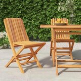  Sklopive vrtne stolice 2 kom 47x47x89 cm od masivne tikovine | shoptok.hr