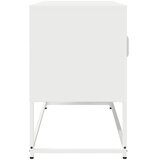 TV ormarić bijeli 100,5x39x60,5 cm hladno valjani čelik | shoptok.hr