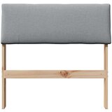  Tapecirani uzglavlje Svijetlo siva 80 cm Čvrsto borovo drvo | shoptok.hr