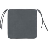  Jastučići za sjedenje 4 pcs Tamno siva 40 x 40 x 3 cm Baršun | shoptok.hr