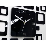 Moderna stenska ura ROMAN NH010 (samolepilne stenske ure) | Shoptok.si