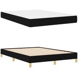  s opruga kutije s madracem Crna 140 x 200 cm tkanina | shoptok.hr