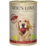 Dog's Love Bio Vegan 6 x 400 g - Reds Dog's Love Bio Vegan 6 x 400 g - Reds Slike