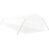  Staklenik s čeličnim okvirom bijeli 36 m² 12 x 3 x 2 m | shoptok.hr