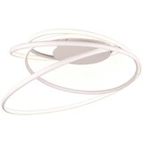 Trio Select bela led stropna svetilka s kovinskim senčnikom nala – | Shoptok.si