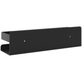  Polica za tuš mat crna 23x6,5x6 cm brušeni nehrđajući čelik 304 | shoptok.hr