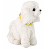  Interactive Plush Dog Soft fur Breed Poodle Stroke its head and learn its functions | Shoptok.si