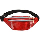 Dardanar Mode Damen Herren Running Laser Gürteltasche, Wasserdichte PU Gürteltasche, 2 Fächer mit Reißverschluss, Verstellbarer Bund, Gürteltasche Unisex Erwachsene Reise Lauftasche Party Festliche S, (21239603) | Shoptok.si