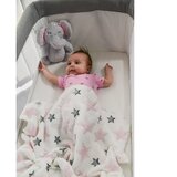 Cangaroo Bebi ćebe sa igračkom Little Elephant 90×75 cm – Grey | ePonuda.com