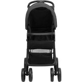  Dječja kolica 3-u-1 tamnosivo-crna čelična | shoptok.hr