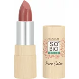 SO’BiO étic pure color ruž za usne - svilenkasto mat  - 12 bois de rose