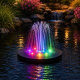  Solarna vrtna fontana s LED rasvjetom Cijene