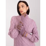 Wool Fashion Italia Gloves-AT-RK-238601.31P-Dark Purple | shoptok.hr