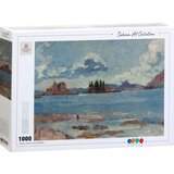 Serbian Art collection puzzle kosta miličević - ostrvca kraj krfa - 1000 delova | ePonuda.com