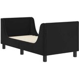  Posteljica za malčke z vzglavjem Črna 70 x 140 cm Žamet, (5000105093) | Shoptok.si
