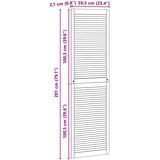  Ormarna vrata s vratima 4 pcs Prirodna 201 x 2,1 x 59,5 cm | shoptok.hr