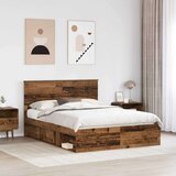  Konstrukcija postelje Star les 150 x 200 cm Masivno borovo les, (5000103525) | Shoptok.si
