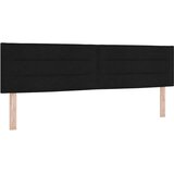  Box Spring Postelja z Vzmetnico & LED Črna 180x200 cm Tkanina, (22081259) | Shoptok.si
