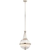 Elstead Lighting Elstead Aster Stropna svetilka s 3 kroglastimi lučmi, polirani nikelj, E14, (22097844) | Shoptok.si