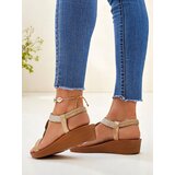 Resti Women’s wedge sandals with zirconia Agaya | Shoptok.si