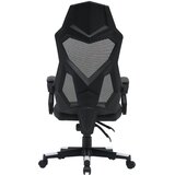  GAMING MCH01 FLOW črno/bel ergonomski gaming stol, (21684089) | Shoptok.si