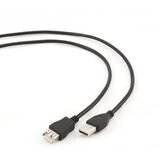 Gembird CCP-USB2-AMAF-10 USB2.0 podaljšek 3m črn | Shoptok.si