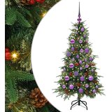  Umjetno božićno drvce s nogom s stalakom Zelena 120 cm PE i PVC | shoptok.hr