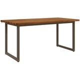  Kvadratni blagovaonski stol 160 x 70 x 75 cm Prirodna | shoptok.hr
