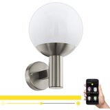 Eglo Nisia-c spoljna/zidna/1, led, e27, 9w, čelik/bela | Eponuda.com