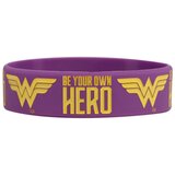 DC Comics DC Wonder Woman, Be Your Own Hero, motivacijska zapestnica, (20695545) Cene