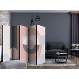  Paravan u 5 dijelova - Geometric Wreath (Pink) II [Room Dividers] 225x172 | shoptok.hr
